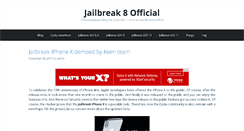 Desktop Screenshot of jailbreak8.com